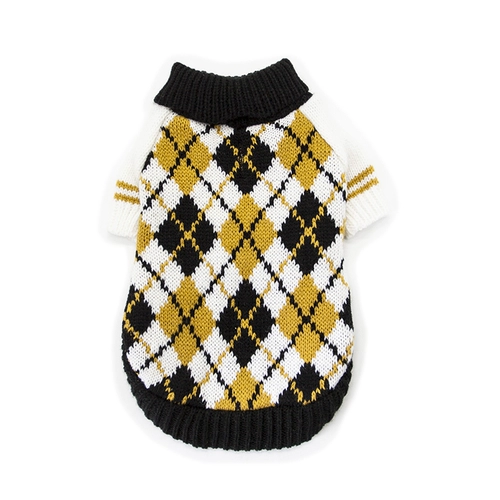 Демисезонный модный трикотажный свитер, в британском стиле