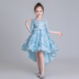 Đầm trẻ em nữ công chúa đuôi váy công chúa fluffy mùa thu hoa cô gái piano catwalk trình diễn trang phục - Váy trẻ em váy đầm trẻ em 13 tuổi Váy trẻ em
