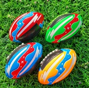 Bán hot số 3 Mỹ bóng bầu dục pu rugby da mềm cao cấp mẫu giáo trẻ em và thanh thiếu niên dạy đào tạo tay? - bóng bầu dục