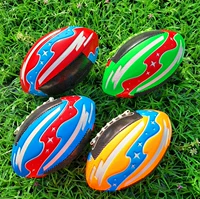 Bán hot số 3 Mỹ bóng bầu dục pu rugby da mềm cao cấp mẫu giáo trẻ em và thanh thiếu niên dạy đào tạo tay? - bóng bầu dục Quả bóng bầu dục