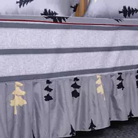 Tatami trải giường 1 giường kiểu giường bed bed bed bed bed type bed sheet sheet đơn giường 1,5m giường set 1 - Váy Petti giường váy