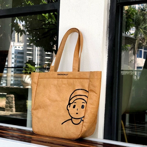 Водонепроницаемая вместительная и большая кожаная сумка на одно плечо, можно стирать