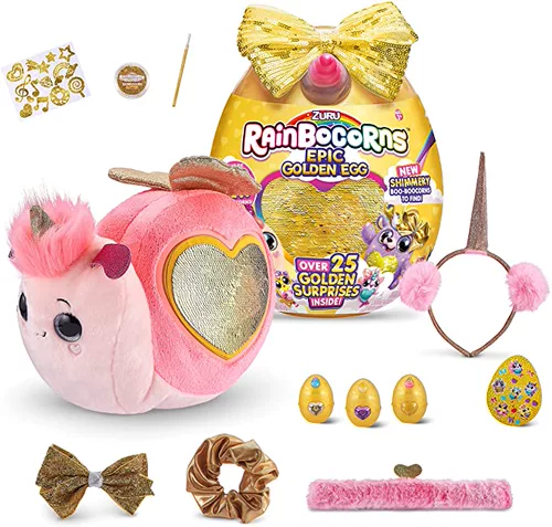 ZURU Радужное магическое яйцо, милая плюшевая игрушка, русалка, единорог, подарок на день рождения