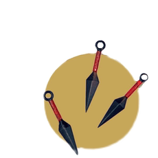 bjd场景道具娃屋 tinyfox 六分娃用道具忍者飞镖苦无6分2次元官方正版bjd娃娃