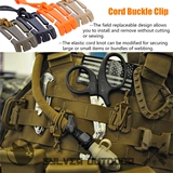 Дорожная тактическая система хранения, эластичный ремень, 25mm, фиксаторы в комплекте