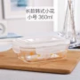 Heart IKEA phim hoạt hình hộp thủy tinh chịu nhiệt hộp ăn trưa dễ thương lò vi sóng hộp ăn trưa đặc biệt mì ăn liền salad - Đồ bảo quản hộp đựng thực phẩm an toàn