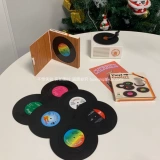 Не хочу, чтобы безработица творческая ретро -виниловая подушка американская классическая рока ностальгическая изоляция CD Anti -Slip подушка