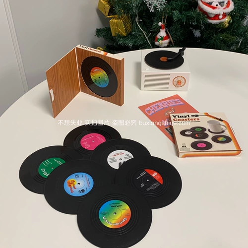 Не хочу, чтобы безработица творческая ретро -виниловая подушка американская классическая рока ностальгическая изоляция CD Anti -Slip подушка