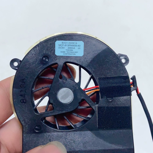 Toshiba Notebbook CPU вентилятор 5V 300 мА Охлаждающий вентилятор 3 Линия 2 Линия DIY Использование