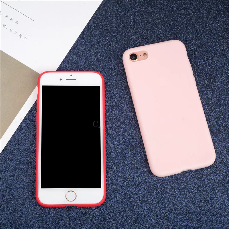 Новый стильный тонкий софт‑чехол для iPhone 14 7 8 6 Plus