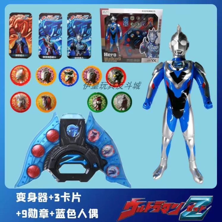Z Zeta Ultraman DX Taiga Axe Toy New Robot Rob Boy Child Alpha New - Đồ chơi robot / Transformer / Puppet cho trẻ em