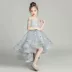 Váy công chúa trẻ em váy cô gái haute couture Puff sợi cô gái hoa cô gái ghế đám cưới trang phục piano - Váy trẻ em Váy trẻ em