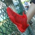 Giày chính hãng Li Ning Tiger Claw 2 thế hệ chống mòn xi măng màu đỏ giày bóng rổ thấp giày thể thao nam ABPK051-7 - Giày bóng rổ