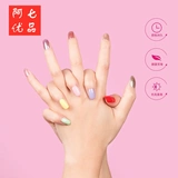 Лак для ногтей, отрывной зеленый нетоксичный монстр, популярно в интернете, без сушки в лампе