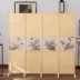 Hoa gỗ rắn và chim tre màn hình mục vụ gấp đơn giản phòng khách Trung Quốc văn phòng khách sạn hiên phân vùng phòng ngủ - Màn hình / Cửa sổ vách ngăn cầu thang bằng gỗ Màn hình / Cửa sổ
