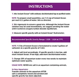 Пятно в Соединенных Штатах Импортировали Мгновенную Океанскую морскую соль, 50-галлон