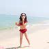 Đồ bơi bé gái bikini đồ bơi bé gái 1-3 tuổi 8 bé bé gái chia đôi đồ bơi trẻ em ty. - Bikinis đồ bơi 2 mảnh dạng váy Bikinis