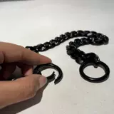 Оригинальная небольшая дизайнерская универсальная сумка, цепь, декор