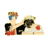 Металлический значок, металлическая брошь, делается под заказ