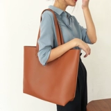 Вместительная и большая портативная универсальная сумка через плечо на одно плечо, 2020, в корейском стиле, из натуральной кожи