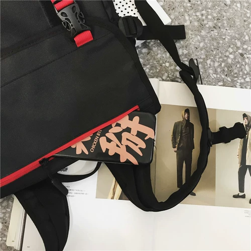 Вместительный и большой школьный рюкзак, брендовая модная трендовая сумка через плечо, 2019, в корейском стиле, подходит для подростков, подходит для студента