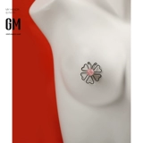 Интересный SM Miram Covered Mimi Tie Silming Sinsistion Milk, дразнящие соски, невидимый взрыв SM воздействие