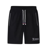 Летние дышащие хлопковые штаны для отдыха, спортивные пляжные шорты с молнией, свободный прямой крой