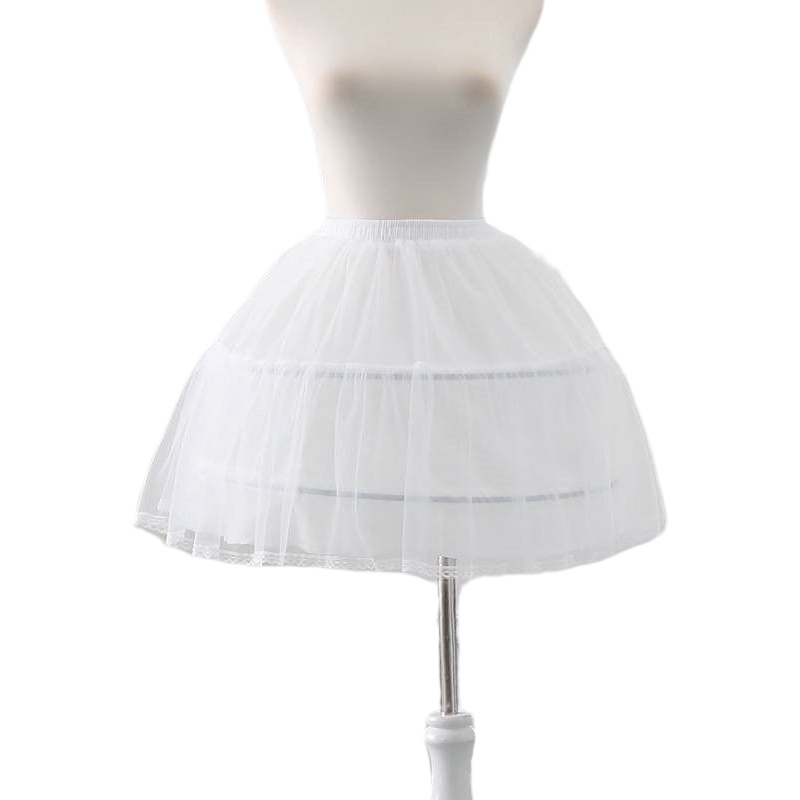 Children's Adult Daily Skirt 42cm Skirt Lolita Puff Skirt Girl's Dress Lolita Performance Petticoat