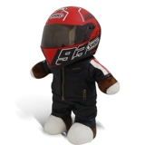 Мотоциклетная кукла, шлем медведь, AGV, мотоцикл BMW, подарок, ремонт гоночной машины, украшение багажника мотоцикла, раллийный медведь