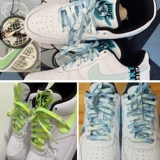 Air jordan, Air Jordan 1, оригинальные двухцветные шнурки