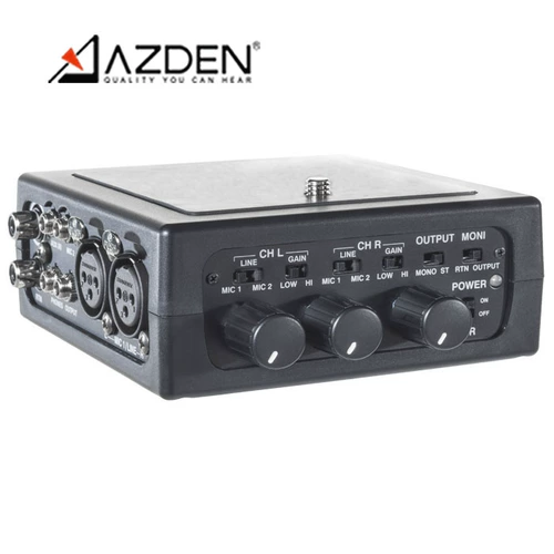 Azden FMX-DSLR SLR-камера Портативный микшер Играет звуковая звуковая карта