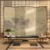 Tùy chỉnh hiện 
            đại Trung Quốc màn hình vách ngăn lối vào phòng khách B&B quan niệm nghệ thuật phòng trà gấp di động màn hình gấp gỗ nguyên khối phong cảnh cổ điển làm vách ngăn phòng ngủ giá rẻ 