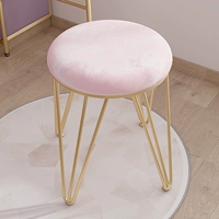 Nordic ins Wind Stable Минималистская домашняя спинка розовая металлическая маленькая туалетная сеть красная световая роскошная макияж для макияжа кресло