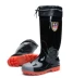 Kéo lại ủng đi mưa sang trọng cho nam mùa đông ống cao ấm áp chống trượt mưa giày cao su giày người lớn giày nước 608 giày sandal nam chống nước Rainshoes