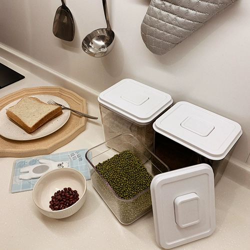 Портативная банка для хранения, пластиковая вместительная и большая коробочка для хранения