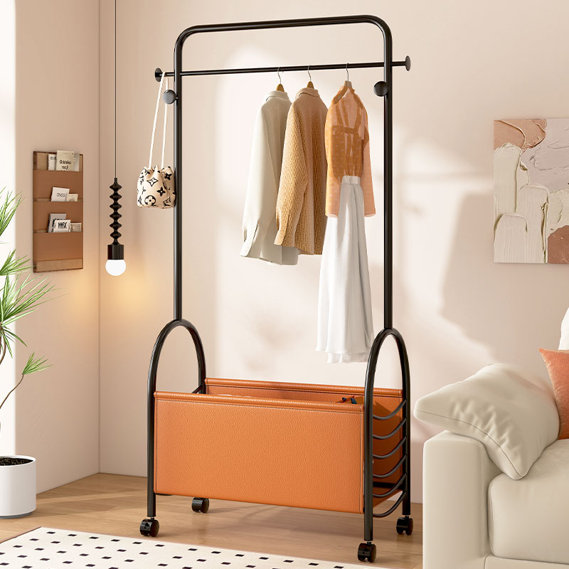 Ánh Sáng Phong Cách Sang Trọng Tầng-Đứng Giá Treo Áo Nhà Di Động Phòng Khách Phòng Ngủ Đa Năng Móc Treo Quần Áo Dọc Huiyou Nhà
