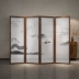 vach trang tri Màn hình phân vùng màn hình kiểu Trung Quốc mới tùy chỉnh 
            khối phòng ngủ lối vào nhà hiên nhà đơn giản hiện đại bằng gỗ rắn gấp màn hình gấp di động vach ngan dep Màn hình / Cửa sổ