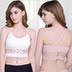 2 mảnh gợi cảm làm đẹp trở lại dây đeo chéo ngực với bra bra pad vest vest sinh viên đáy quần lót nữ áo lót k dây Ống