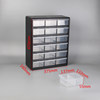 18 drawers black framework integrated tough foil resistance