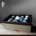 Rượu sake kiểu Nhật đặt nồi rượu vang vàng ấm rượu vang Trung Quốc đặt rượu sake hộ gia đình đặt chén rượu nóng nồi lẩu gốm - Rượu vang đồ khui rượu vang Rượu vang