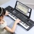 Bàn phím trẻ em mới bắt đầu nhập 61 phím đàn piano phím bé 3-12 tuổi giáo dục sớm dạy đồ chơi xếp hình - dương cầm roland hp704 dương cầm