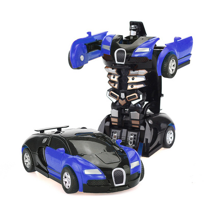 Đồ chơi biến dạng giá đặc biệt King Kong 5 cậu bé Bumblebee một cú nhấp chuột theo quán tính tác động robot xe PK - Đồ chơi robot / Transformer / Puppet cho trẻ em
