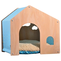 Синие обои H96