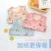 Trẻ em cộng với vest nhung bé trai dày cotton nhiệt đồ lót bé gái vest mùa thu và mùa đông bé chạm đáy áo khoác trẻ em hàng chuẩn Áo ghi lê