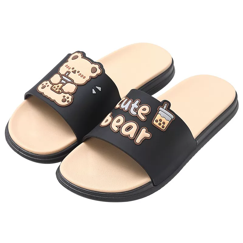 Japanese summer cute non-slip slippers for bath, for beloved
