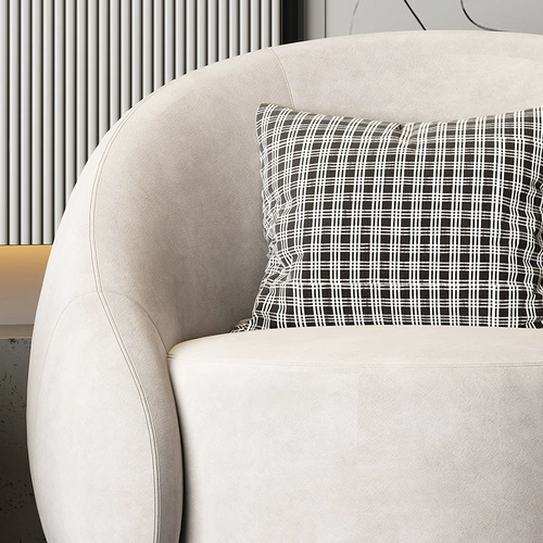 Современный и минималистичный крутящийся дизайнерский диван для отдыха