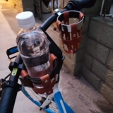 Ретро бутылка для воды из нержавеющей стали, держатель для бутылки, электромобиль, универсальный держатель для стакана, снаряжение с аксессуарами