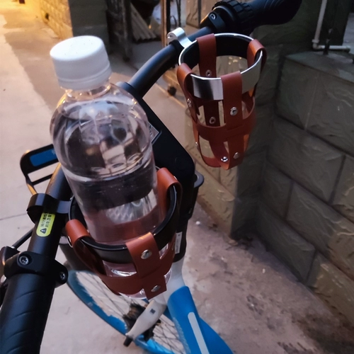 Ретро бутылка для воды из нержавеющей стали, держатель для бутылки, электромобиль, универсальный держатель для стакана, снаряжение с аксессуарами