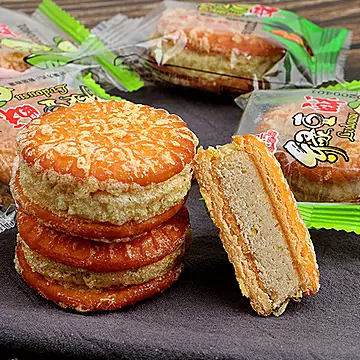 绿豆糕板栗饼营养美味绿豆饼干