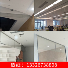 Огнестойкая дверь 厂家直销防火玻璃 挡烟垂壁玻璃固定式挡烟垂壁防火无机布3c认证